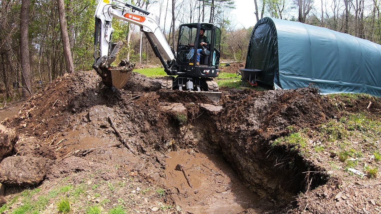 Digging Up A Stump Dump YouTube