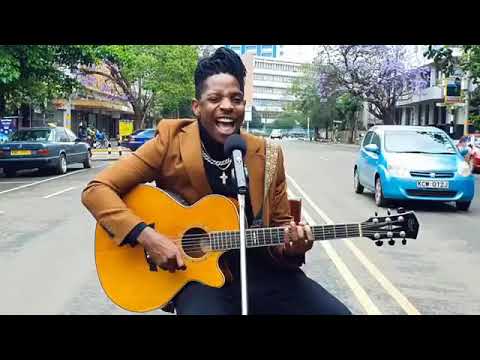 Eric Omondi Performs Stella Wangu On Nairobi Streets