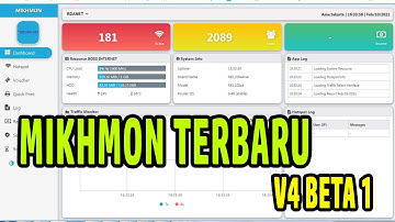 Mikhmon Terbaru V4 Beta1 2021
