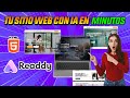Crea una Página Web Profesional en Minutos con IA 🤖 | Tutorial Readdy 🚀