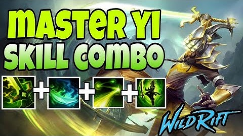 Master yi (Ability guide & Combo) : League of Legends | Wild Rift #wildrift