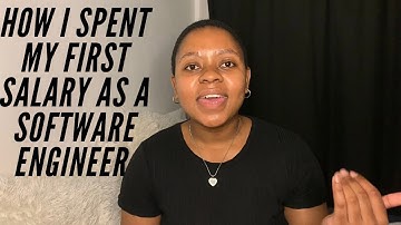How I Spent My First Salary As A Software Engineer? | South African Youtuber #RoadTo1K