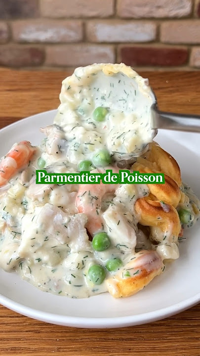 ULTIMATE FISH PIE 🇫🇷 PARMENTIER DE POISSON #classicfrench #recipe #cooking #food #classiccuisine