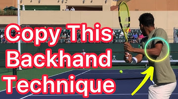 Simple Tip For More Backhand Consistency (Tennis Technique Explained)
