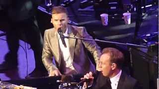 Gary Barlow @ Royal Albert Hall - Singing with Jason Donovan "Too Many Broken Hearts" - 06/12/11