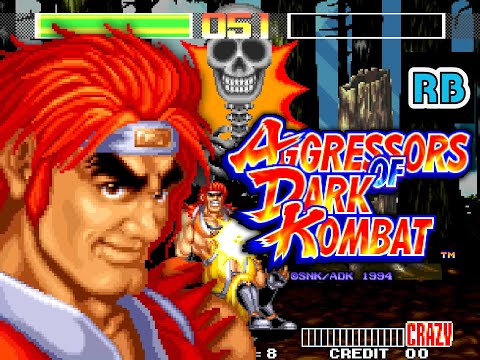 1994 [60fps] Aggressors of Dark Kombat Fuuma Hardest ALL