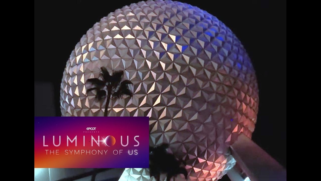 Cute Toddler Reacting to Explosions at EPCOT's Luminous: The Symphony of Us Fireworks Show ~ WDW, FL