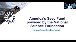 Program Overview: Intro to America's Seed Fund at NSF