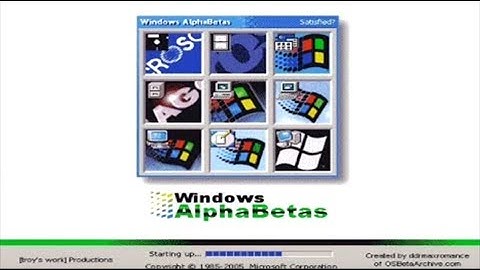 Fake/Incorrect Windows Startup and Shutdown Sounds