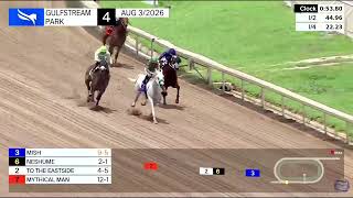 4ta Carrera de Gulfstream Park | Lunes 3 de Agosto de 2026