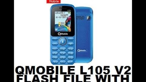 QMOBILE L105 V2 FLASH FILE & BOOT KEY