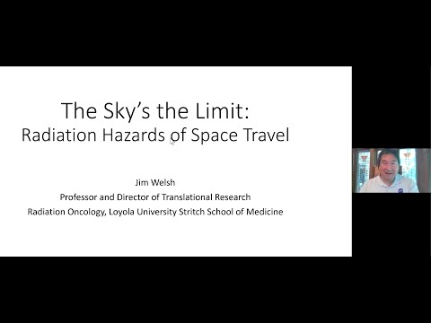 Fermilab Summer Science Series:The Sky&rsquo;s the Limit: Radiation Hazards of Space Travel, Dr. Jim Welsh