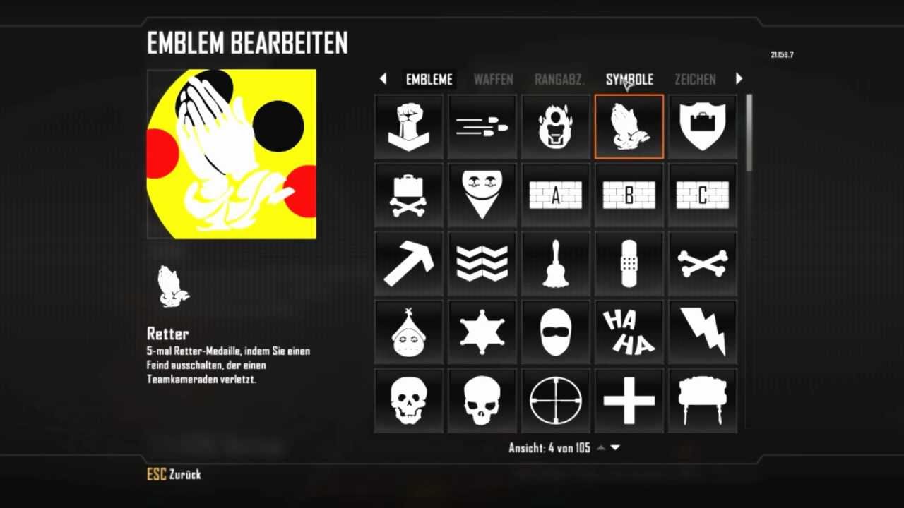 Black Ops 2 Emblem Tutorial (Pikachu)