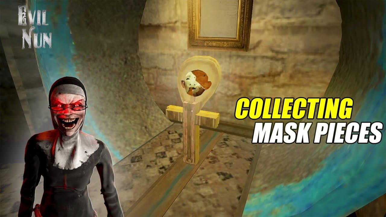 COLLECTING MASK PIECES IN EVIL NUN [P-1]