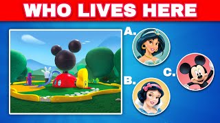 Can You Guess The Disney Characters homes?Hard Quiz 99.9%Will fail This