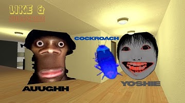 MY NAME IS AUUGHH AND YOSHIE COCKROACH #Nextbots #abungahotel1m