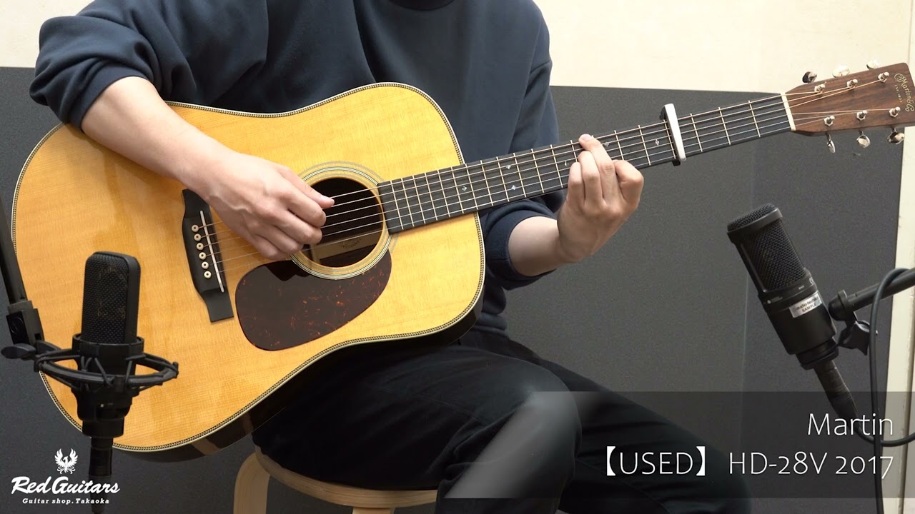 ギター Martin HD28V Martin HD-28V】憧れた「ディーニッパチ」といえばこのルックス