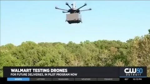 Walmart Looks To Get Into The Drone Delivery Game
