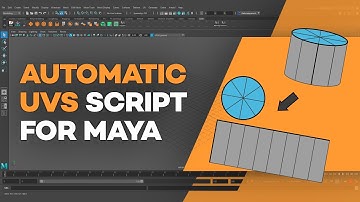 Automatic UVs Script using Hard Edges in Maya