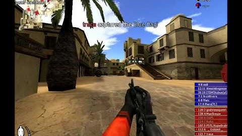 UrbanTerror CTF - flags & caps - played by trace