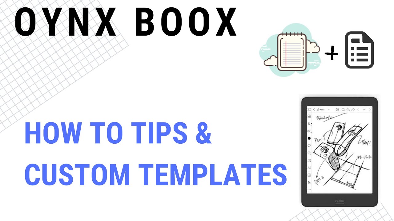 BOOX Note Air-3 C Meeting Notes, Boox Note Air-3 C Templates