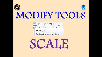 SCALE  - REVIT ARCHITECTURE |BEGINNERS|TAMIL TUTORIALS|SOFTWARE | CIVIL | MODIFY TOOLS |ARCHITECTURE