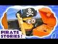 Pirate Stories with Minions Pirates Sharks and Thomas and Friends engines Compilation inc Peppa Pig