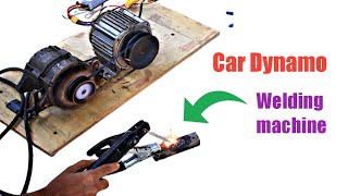 How To Make Car Dynamo Motor To 8000W POWERFUL DC Welding Machine at home