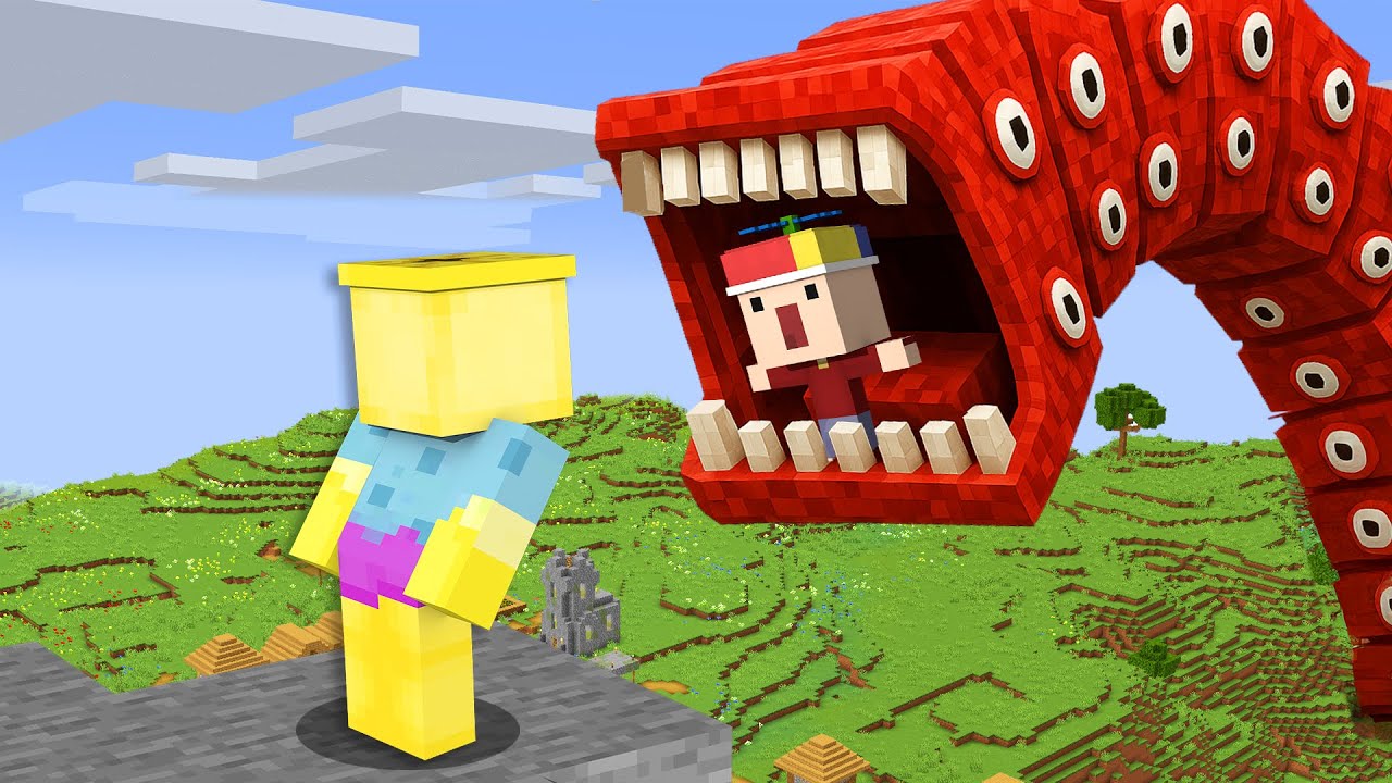 TRAIN EATER Mange ce Kikoo sur Minecraft !