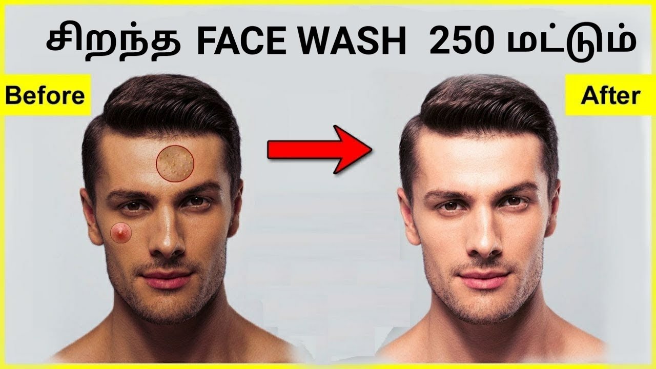 mustache ocean face wash