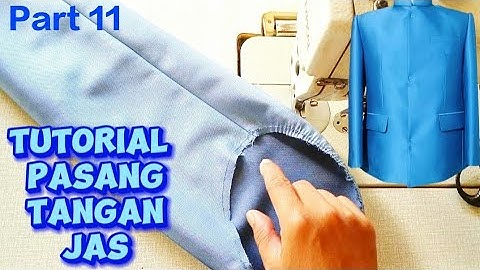 Cara Pasang Tangan Jas || jahit jas koko part 11