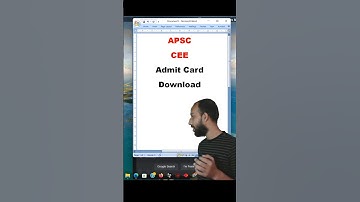 APSC Admit card download 2014 #apsc