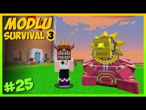 YAMYAMLARIN ŞEFİ BARAKO ve GÜNEŞ MASKESİ-  Modlu Survival S3 _ #25