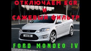 Ford Mondeo 2.0 дизель: чип-тюнинг до 170 л.с., отключение ЕГР, удаление сажевого фильтра DPF