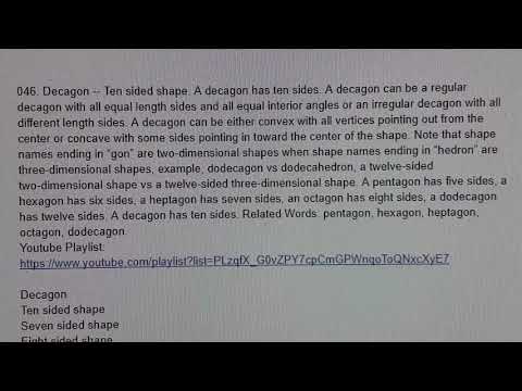CreatorMath.com Geometry Vocabulary