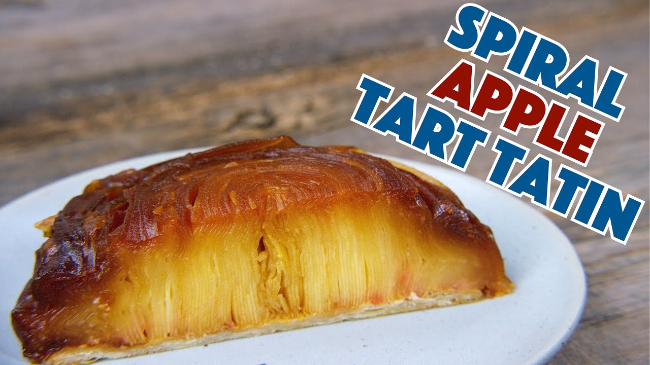 Like Apple Pie, But Better! Amazing French Spiral Apple Tart Tatin Recipe - Glen And Friends Cooking