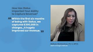 Melissa McClenahan, PA-C, MPAS on the UroChoice. The benefits of an All-in-One EMR/PM for Urologists