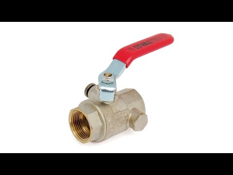 Шаровый кран VALTEC BASE VT.245.N.05 3/4" FF с дренажом и воздухоотводчиком Шаровый кран VALTEC BASE VT.245.N.05 3/4" FF с дренажом и воздухоотводчиком