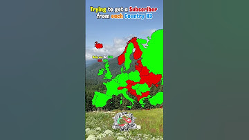 Trying to get a Subscriber from each Country #3 #mapper #geotube #europe #subscribe #fyp