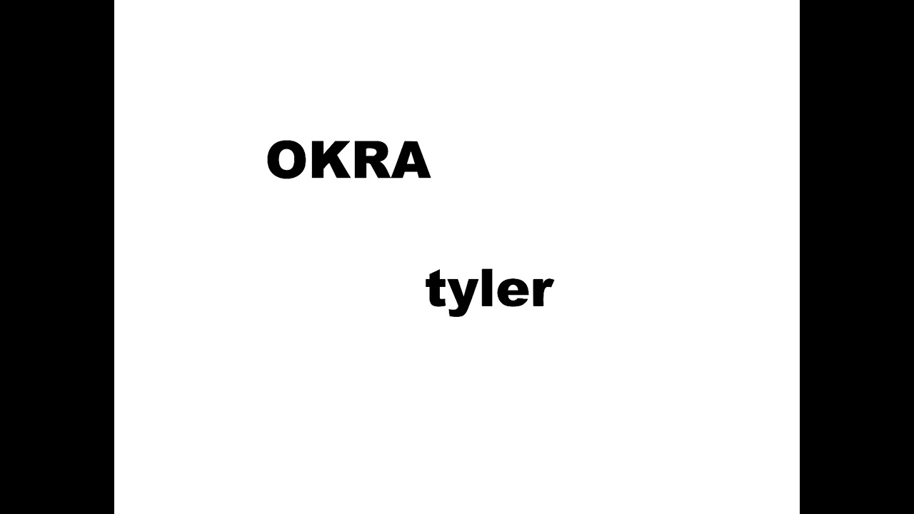 Tyler, the Creator - OKRA [Instrumental]