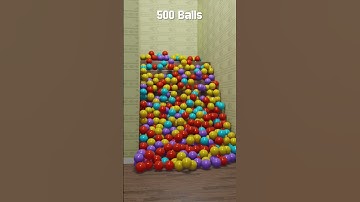 Intense 5000 Ball simulation 🧪#blenderanimation #3danimation #blender3d
