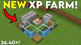 NEW BEST EVER XP FARM in Minecraft Bedrock! (26.1+)