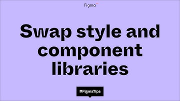 Swap style and component libraries
