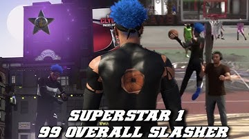 99 OVERALL SLASHER HITTING SUPERSTAR 1!! | MY BUILD IS LITERALLY OVERPOWERED | 2K20 SLASHER GAMEPLAY