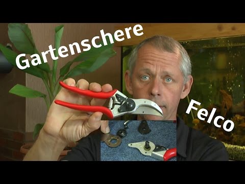 Video: Wie man eine Gartenschere auswählt. Gartenschere und Profi