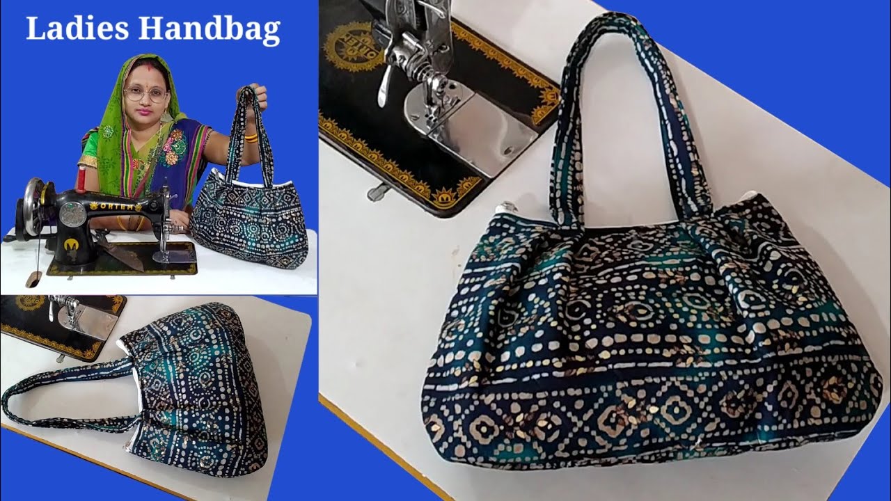 सिंपल तरीके से बैग बनाना सीखें || bag banane ka tarika || only 10 minit me  bag ready, ladies purse, - YouTube | Bags, Design, 10 things