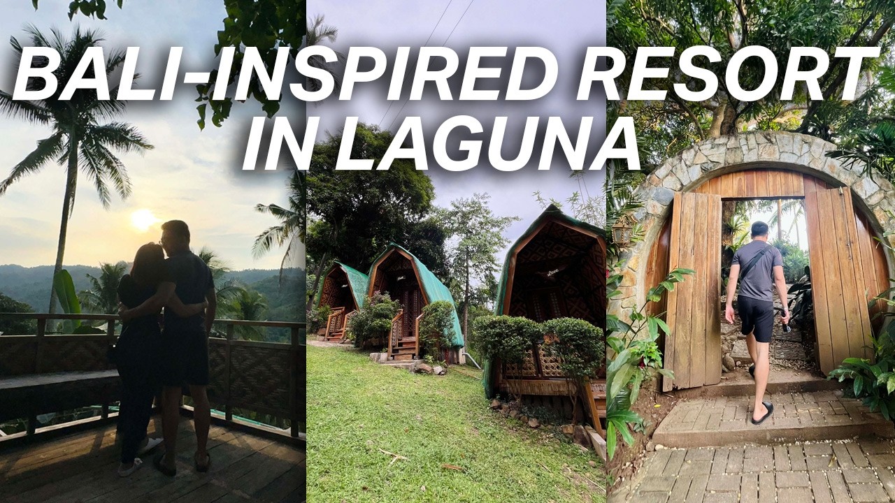 Relaxing staycation in Laguna para sa mga TRENTAHIN | Laiza and EJ