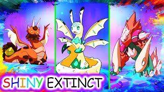 Nexomon Extinction All SHINY Extinct Dragon Evolution [Mega Rare]
