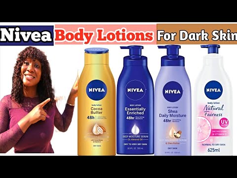 BEST BODY LOTIONS FOR DARK AND SKIN:Nivea body Lotions for soft and glowing skin. - YouTube