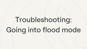 Sepura Troubleshooting: Going Into Flood Mode When Dry